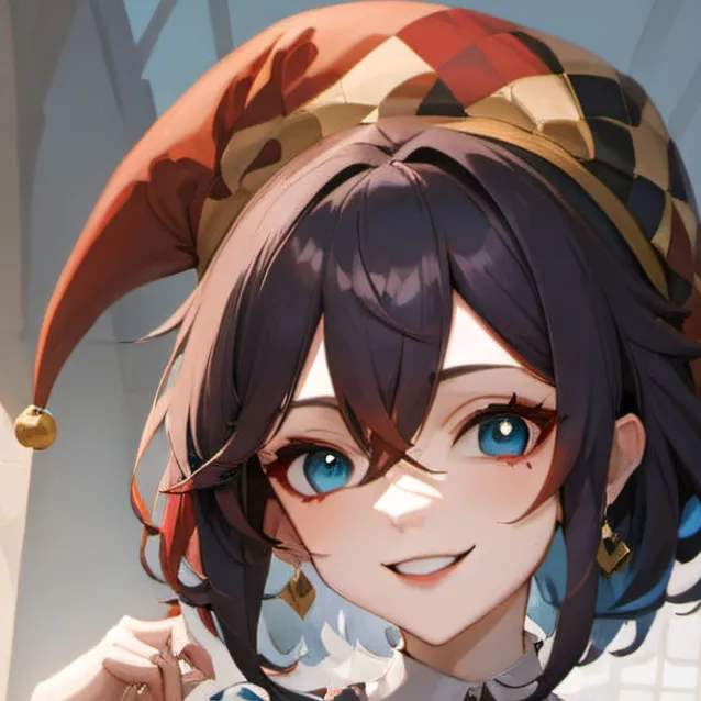 chat with ai character: clown/jester