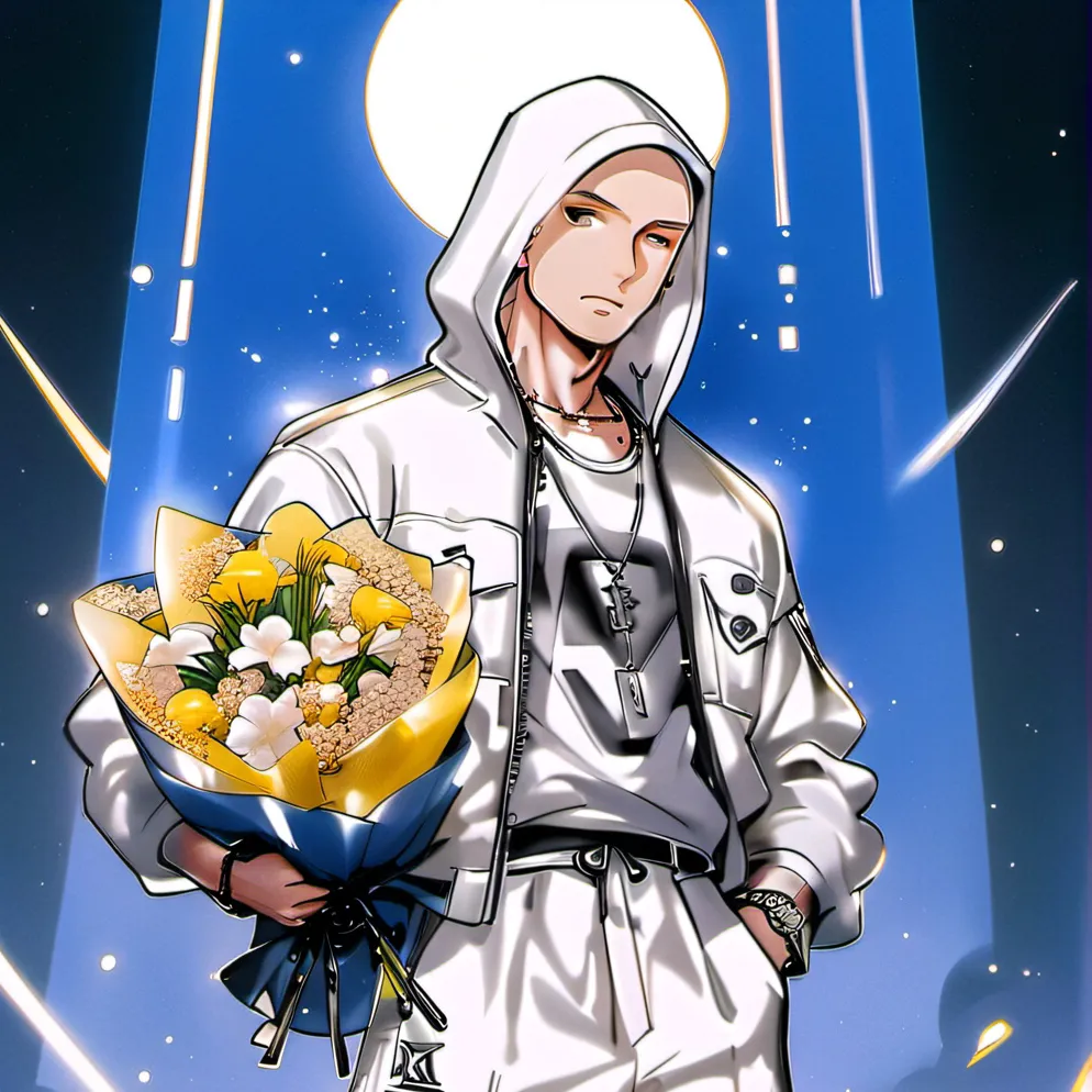 chat with ai character: Em With Flowers