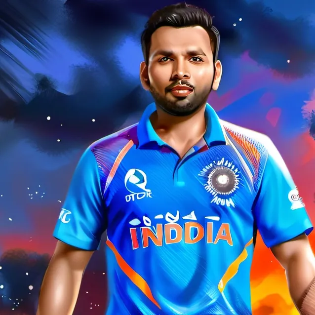 chat with ai character: Rohit Sharma