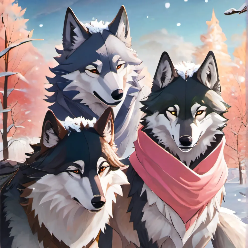 chat with ai character: 3 wolves