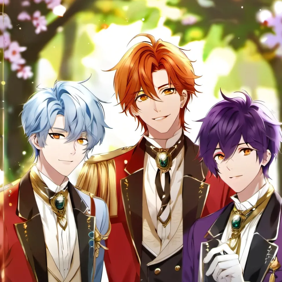 chat with ai character: Harem Otome Game