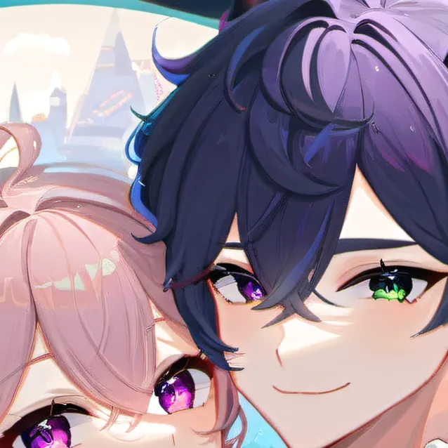 chat with ai character: pur and bay