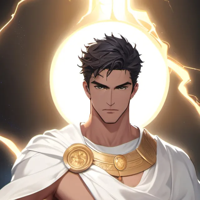 chat with ai character: zeus