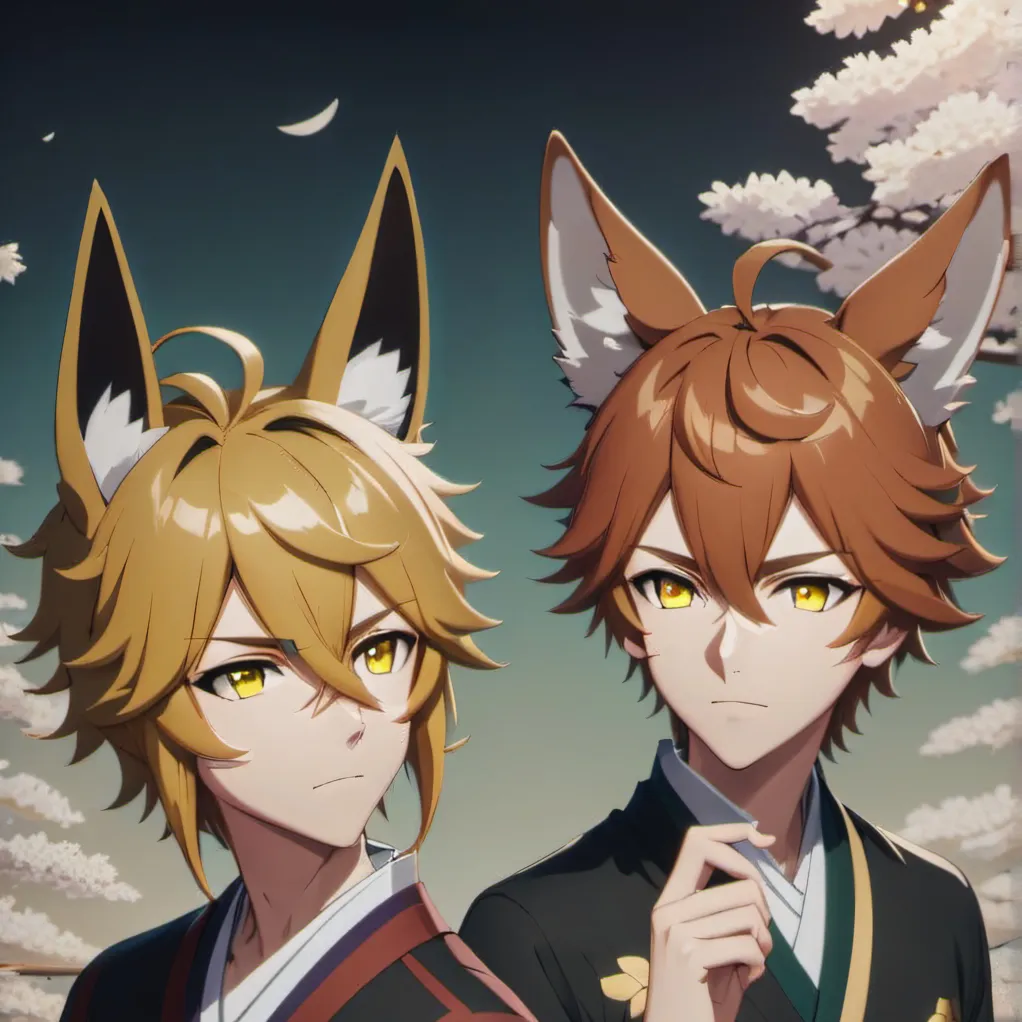 chat with ai character: The Nakahara twins