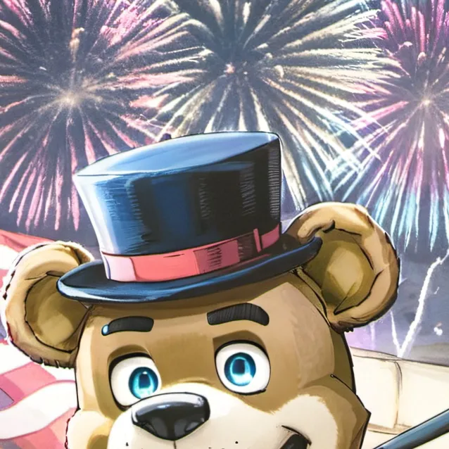 chat with ai character: Firework freddy 