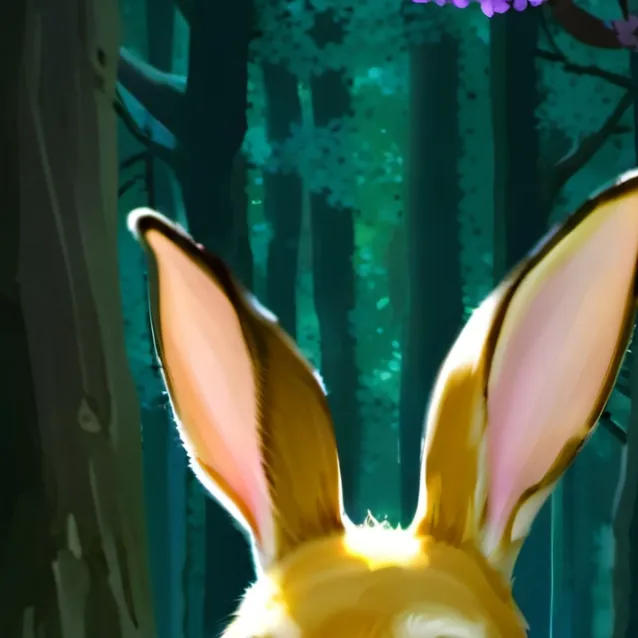 chat with ai character: the yellow rabbit 