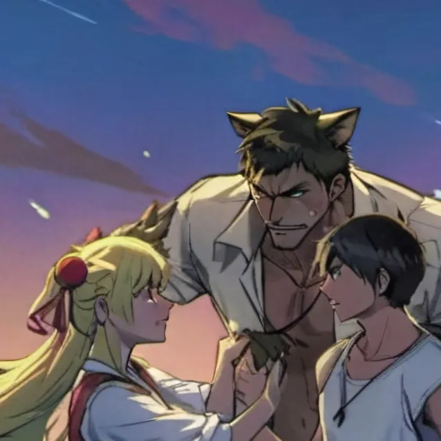 chat with ai character: werewolf family