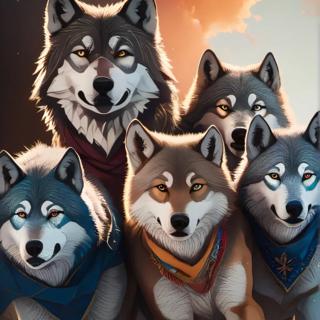 chat with ai character: wolf pack