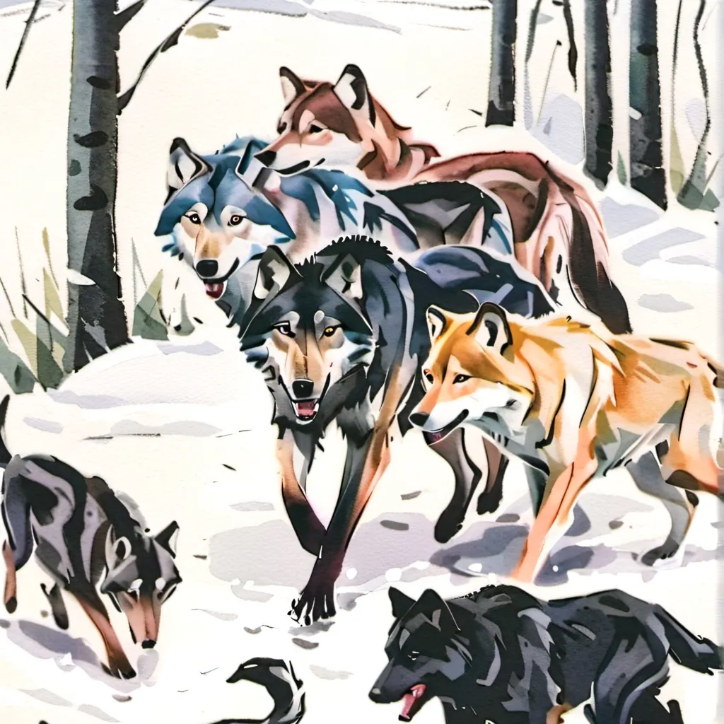 chat with ai character: wolf pack