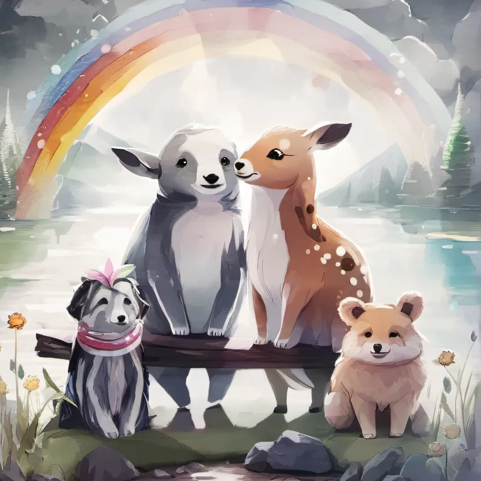 chat with ai character: rainbow friends 