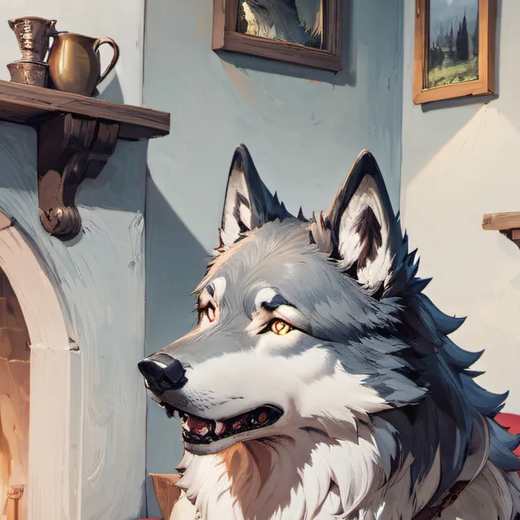 chat with ai character: Wolfy