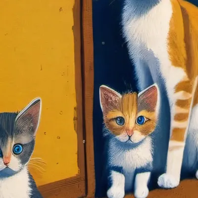 chat with ai character: Moma and kittys