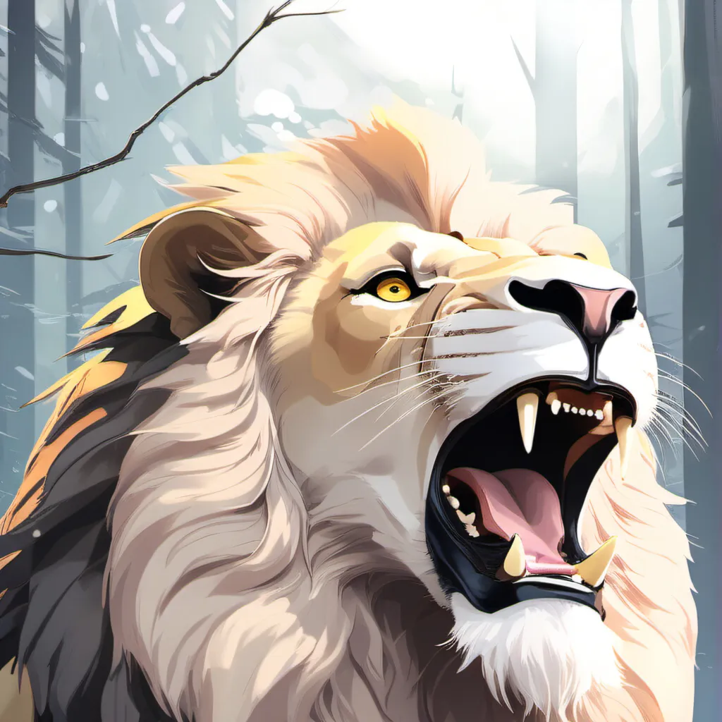 chat with ai character: Lion