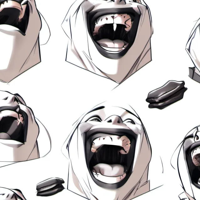 chat with ai character: only says meow