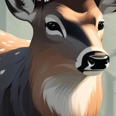 chat with ai character: Deer (mom & baby)