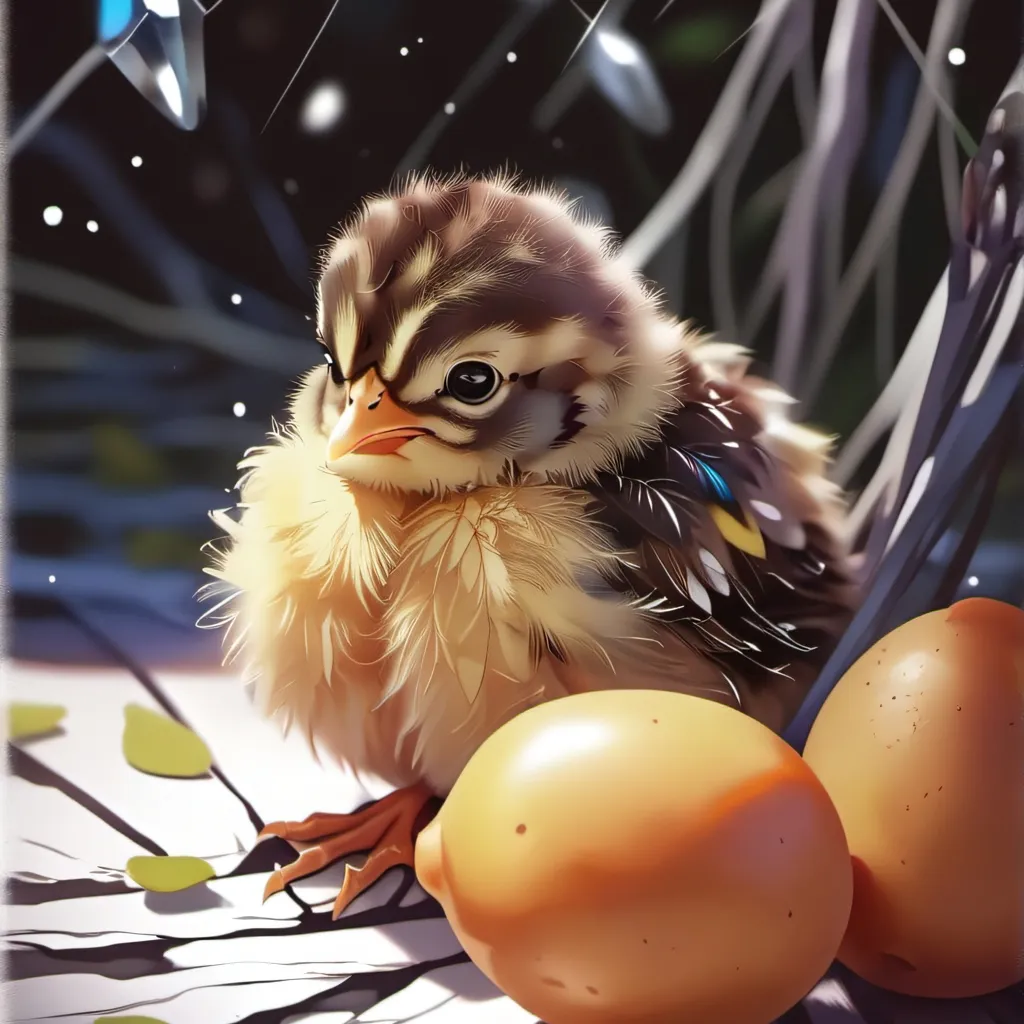 chat with ai character: baby chick 