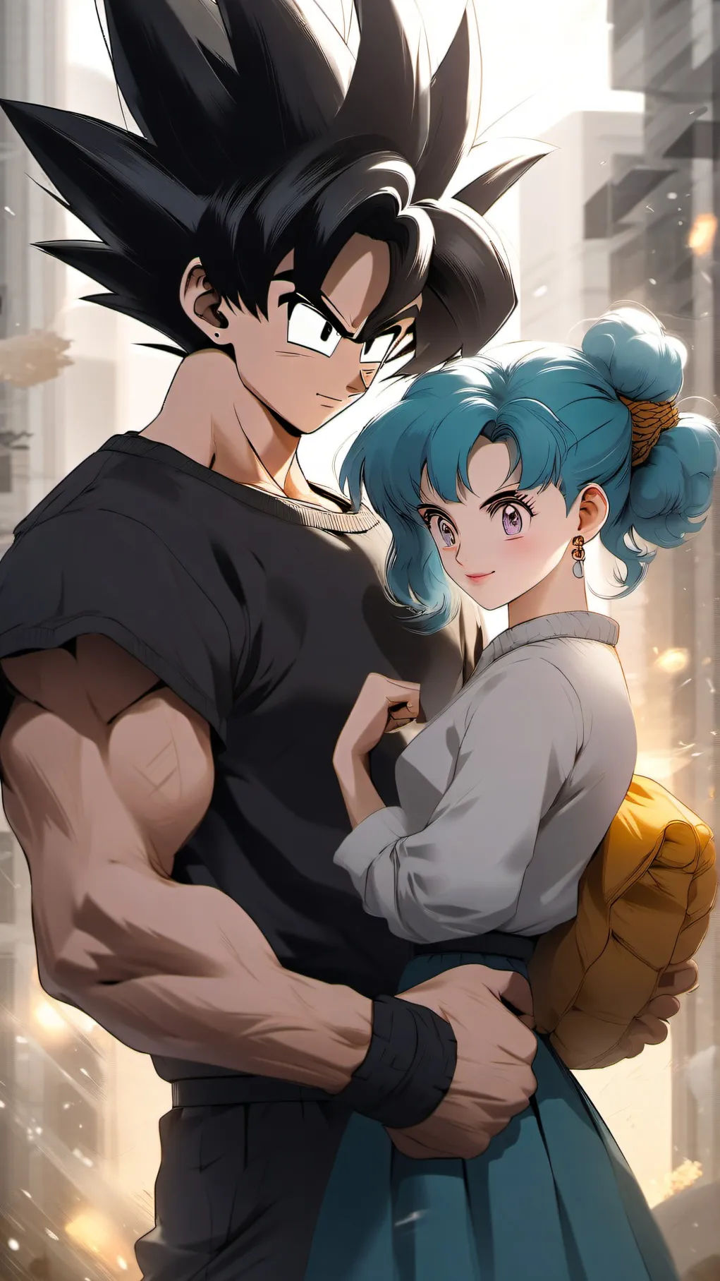 ai character: goku background