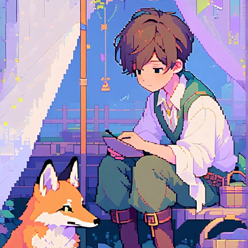 chat with ai character: fox