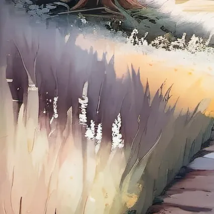 chat with ai character: grass