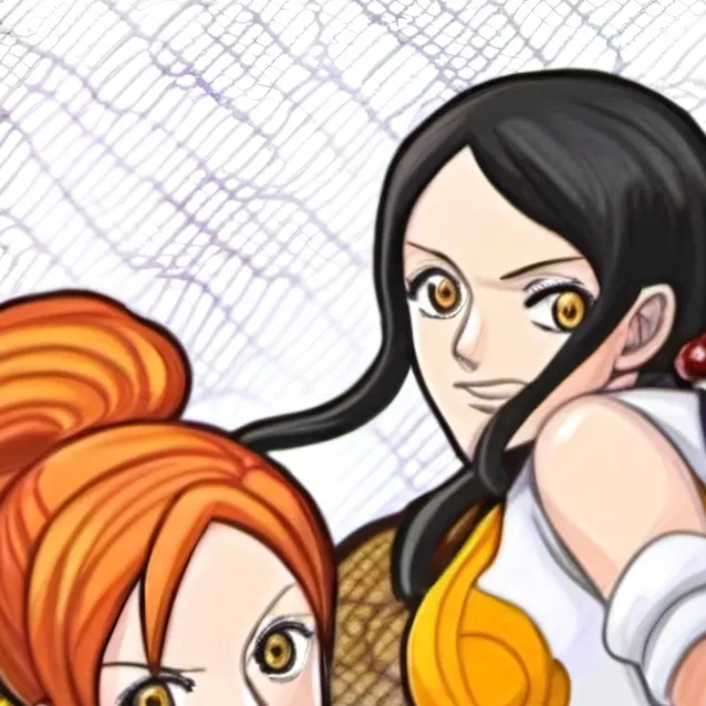 chat with ai character: nami and robin