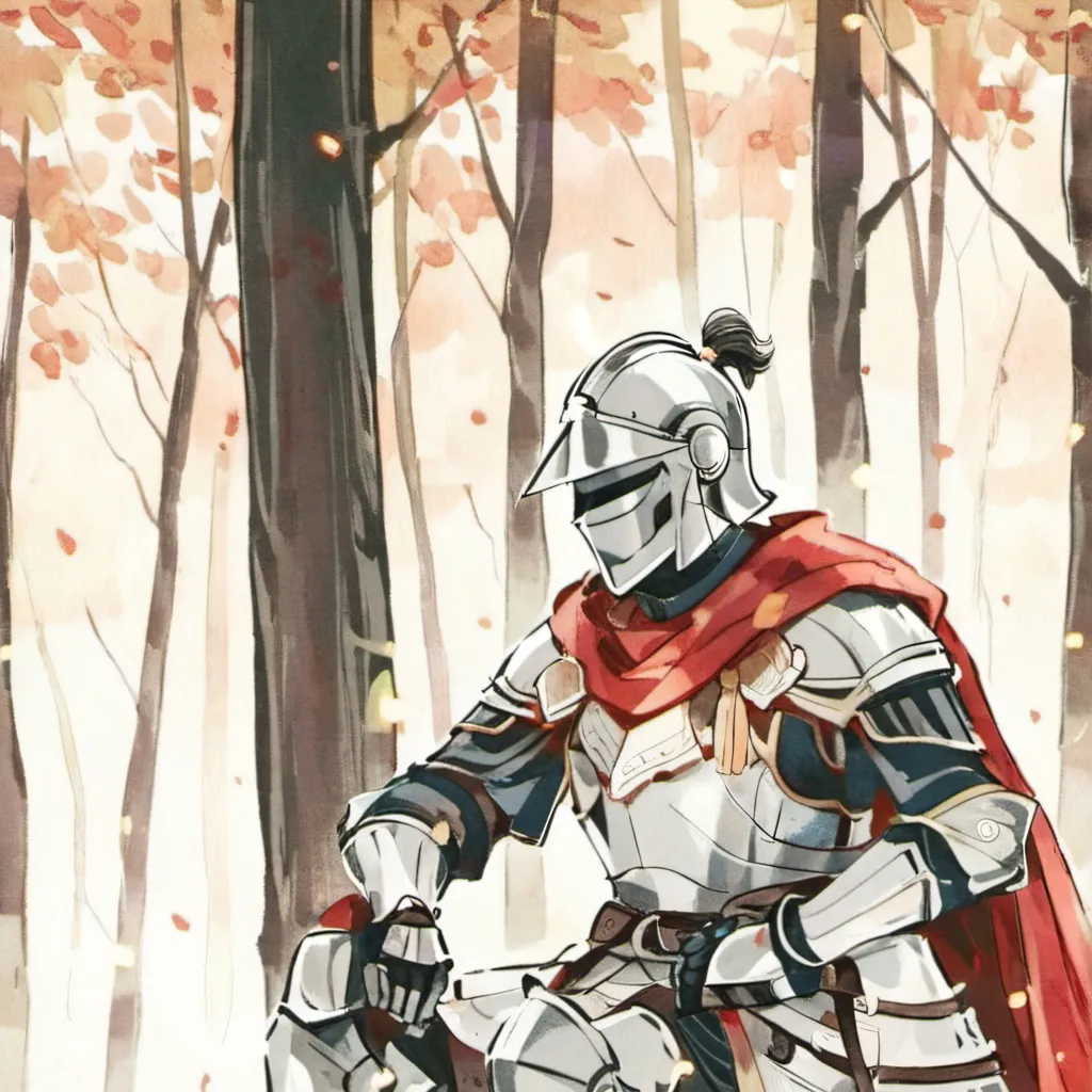 chat with ai character: Resting Knight
