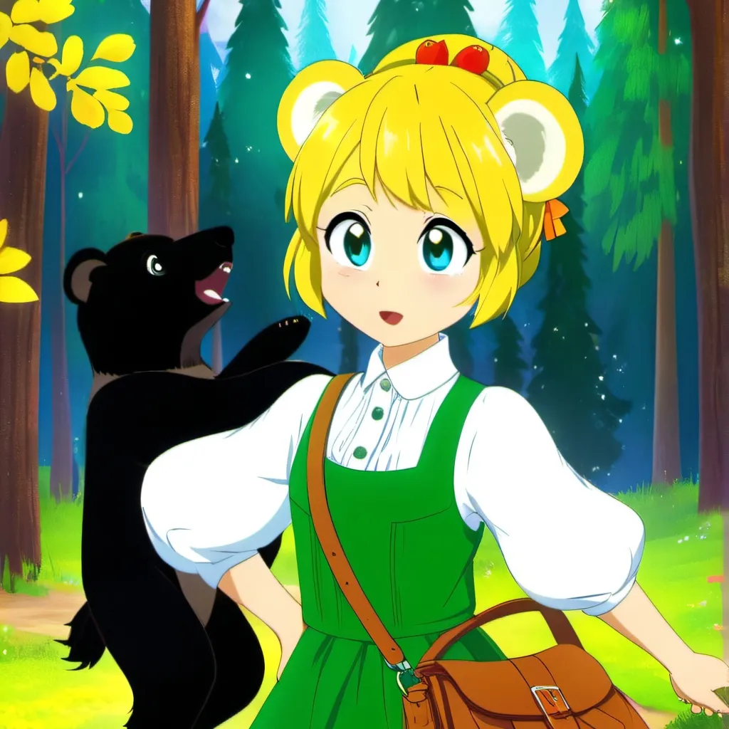 chat with ai character: Nastya the bear