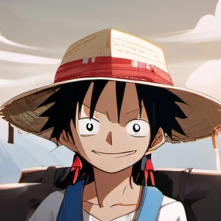 chat with ai character: monkey D Luffy