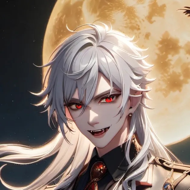 chat with ai character: ( Vampire )