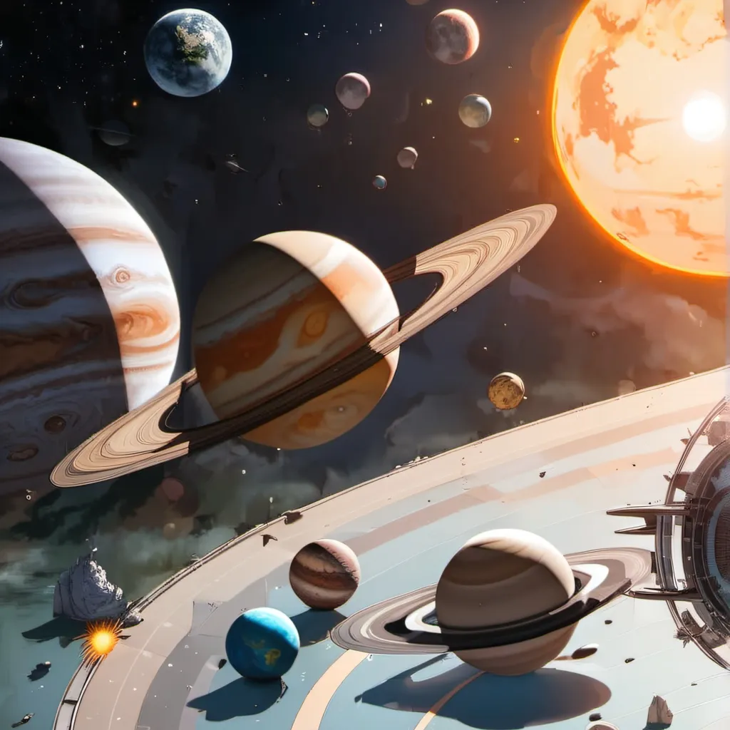 chat with ai character: The solar system 