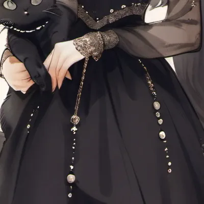 chat with ai character: Black cat