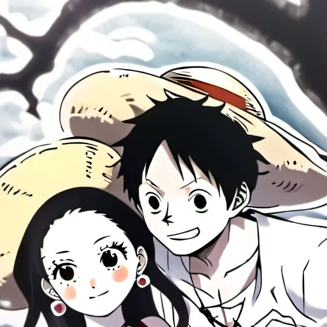 chat with ai character: luffy and boa