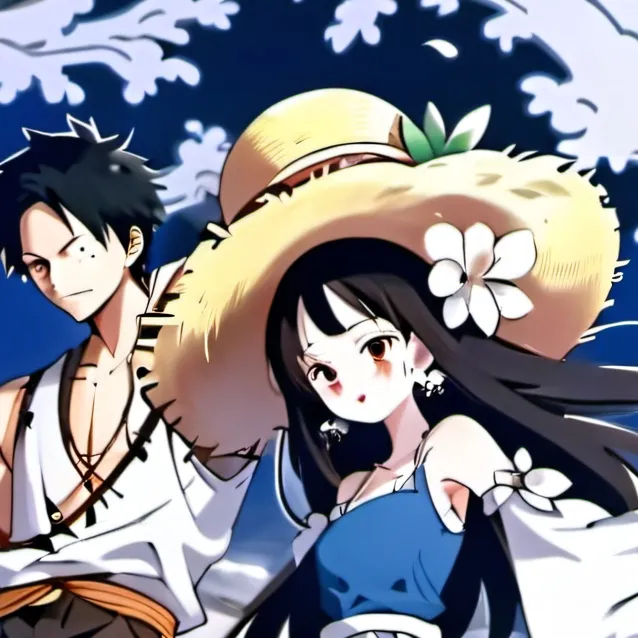 chat with ai character: luffy and boa