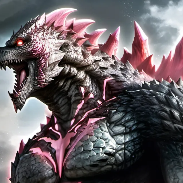 chat with ai character: Evolved Godzilla 