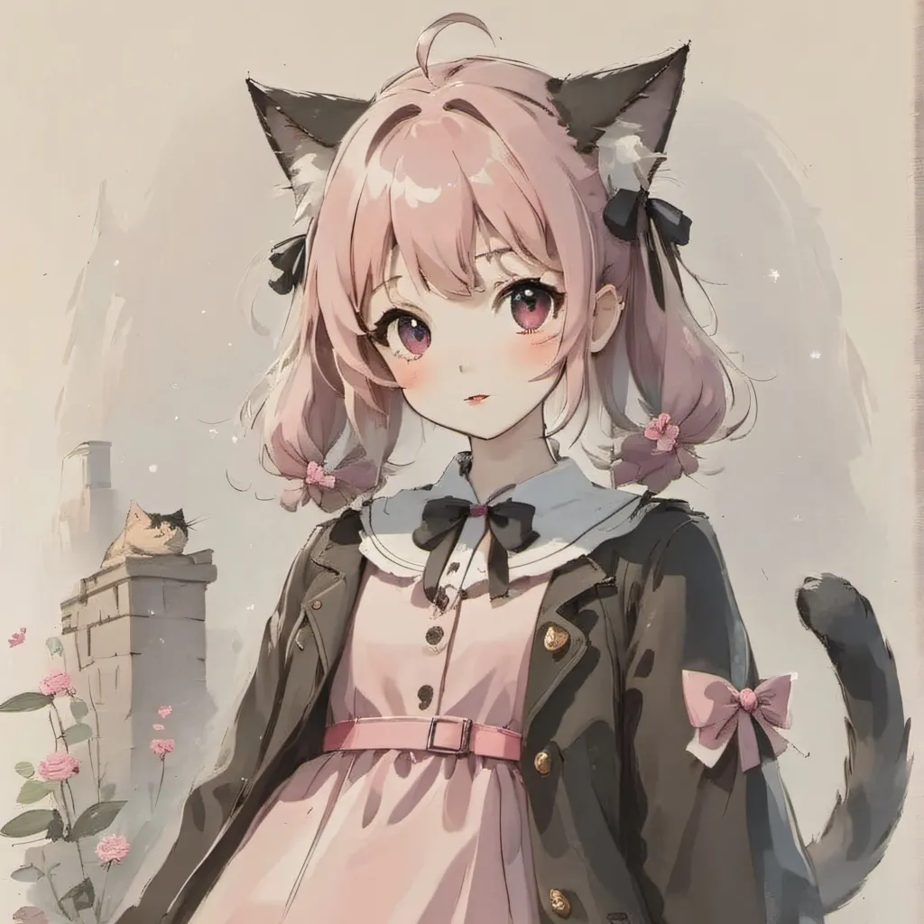 chat with ai character: emma catgirl