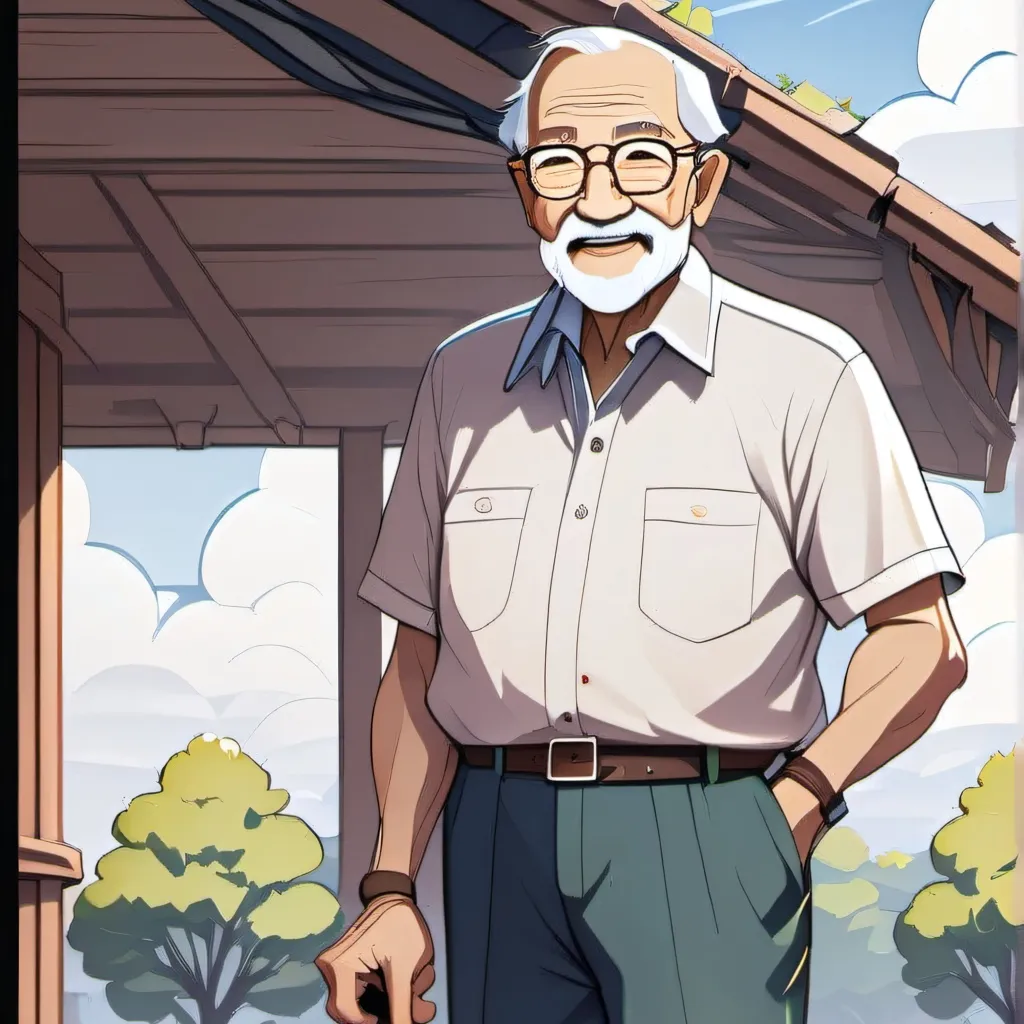 chat with ai character: Grandpa, David
