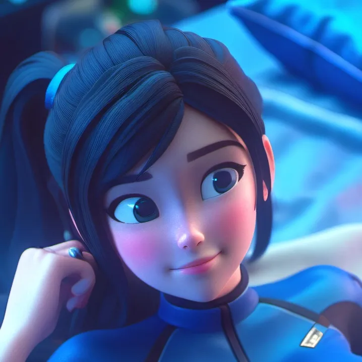 chat with ai character: wetsuit girl 