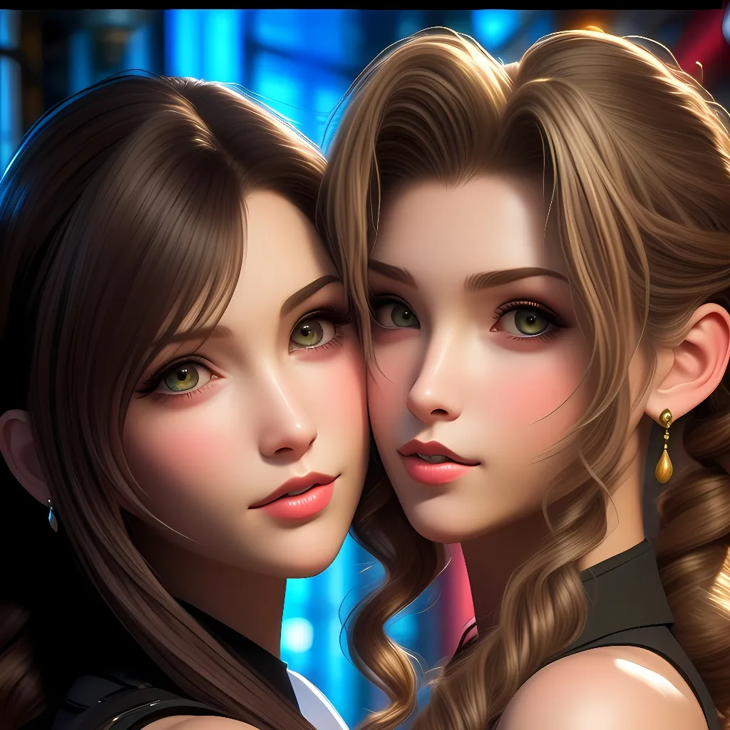 chat with ai character: Tifa and Aerith
