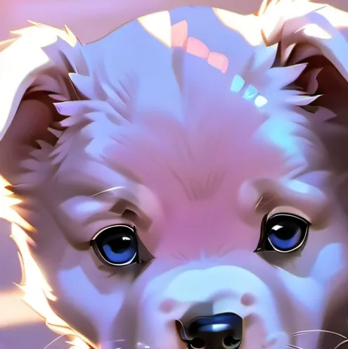 chat with ai character: 2 puppies 