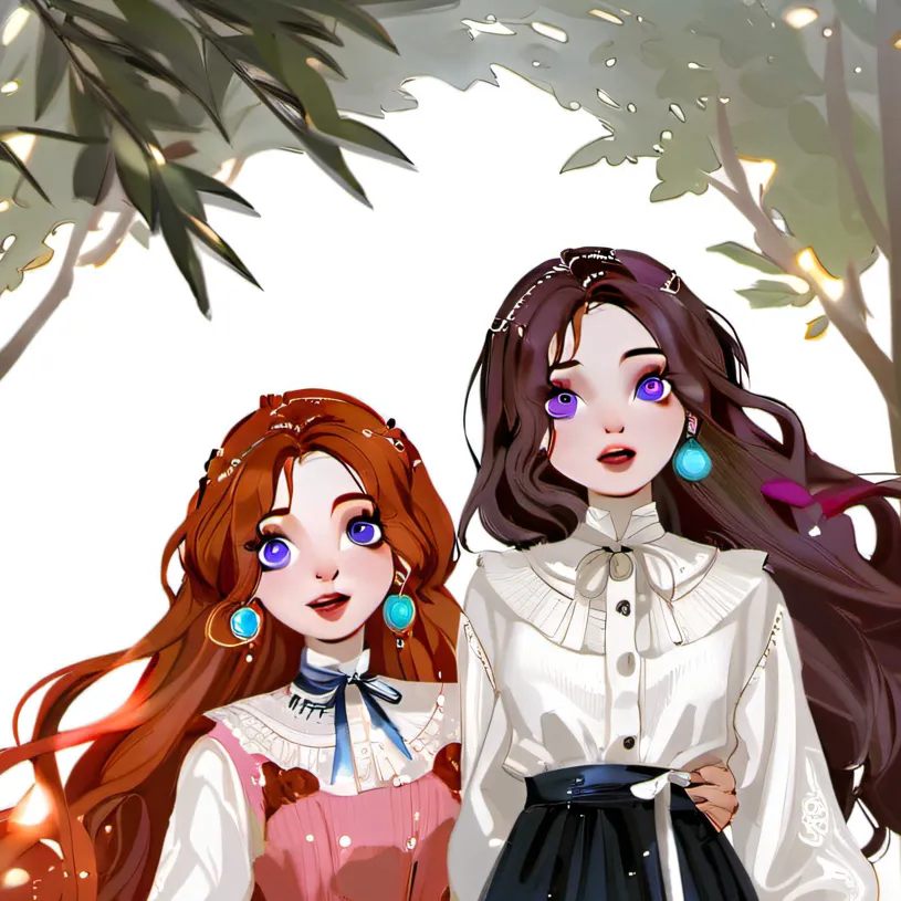 chat with ai character: Luna and Lola