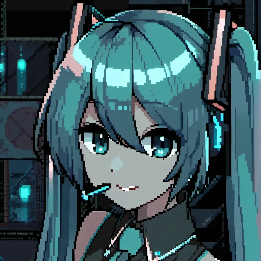 chat with ai character: Hatesune Miku <3