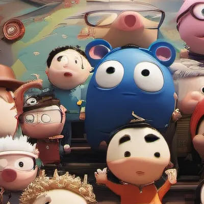 chat with ai character: In a cartoon