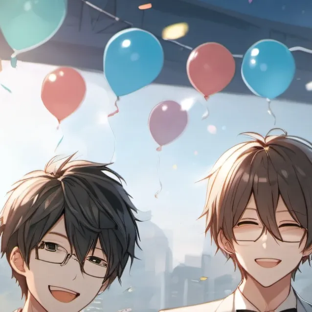 chat with ai character: thank you party