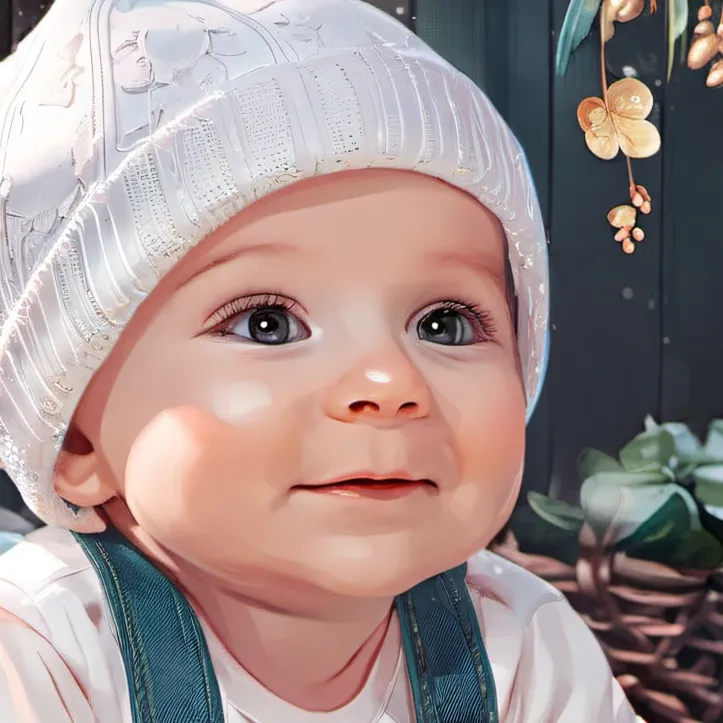 chat with ai character: Cute baby
