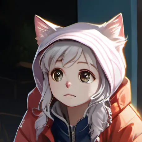 chat with ai character: Poor cat