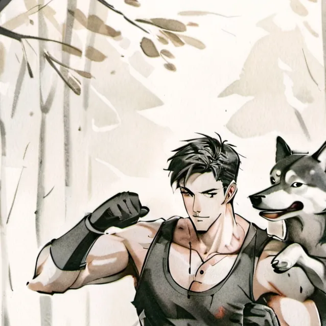 chat with ai character: Infected Gigachad