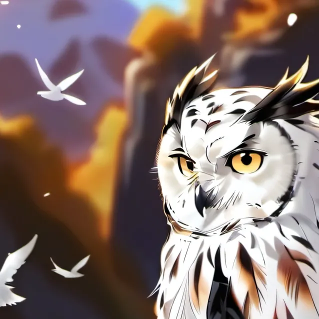 chat with ai character: Owl Mating season!