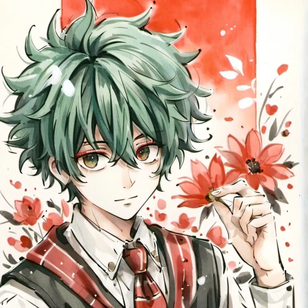 chat with ai character: Deku