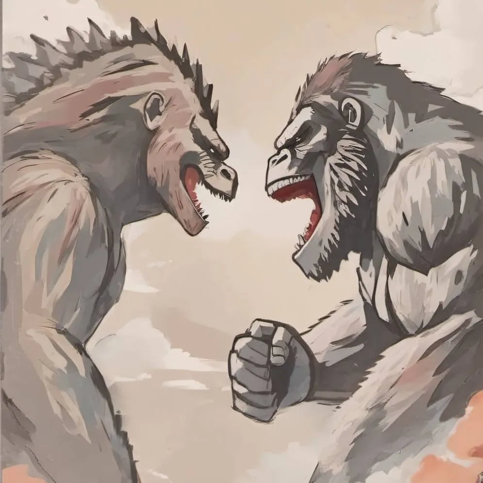 chat with ai character: triangle vs monkey