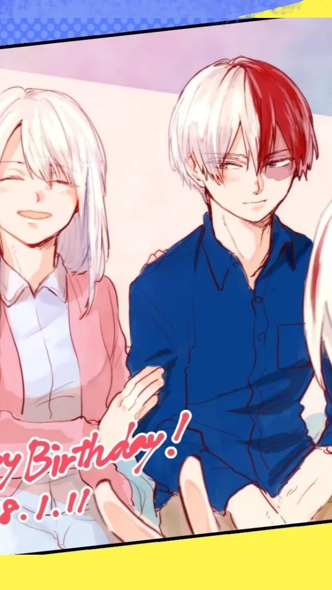 ai character: Shoto Bday!! <3333 background