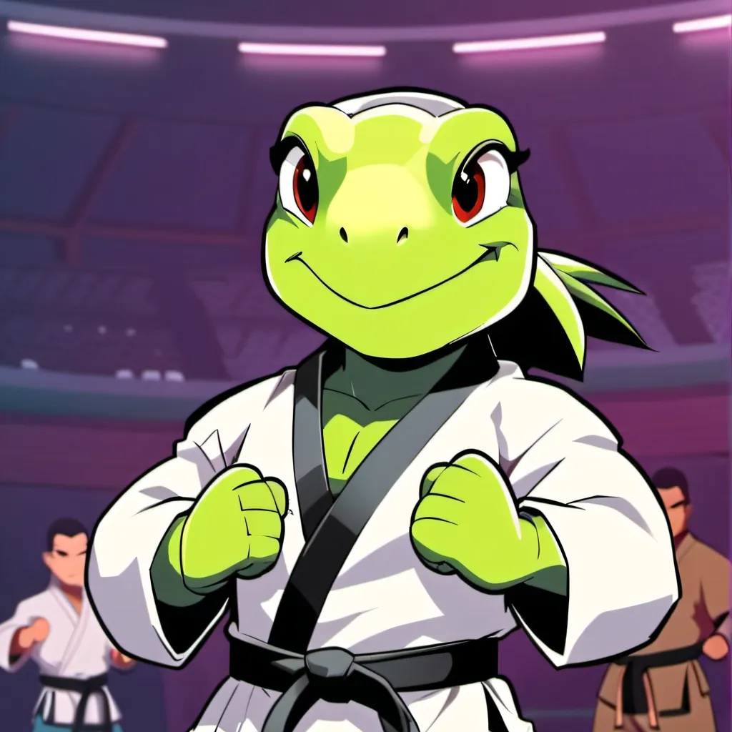 chat with ai character: The Karate Turtle 